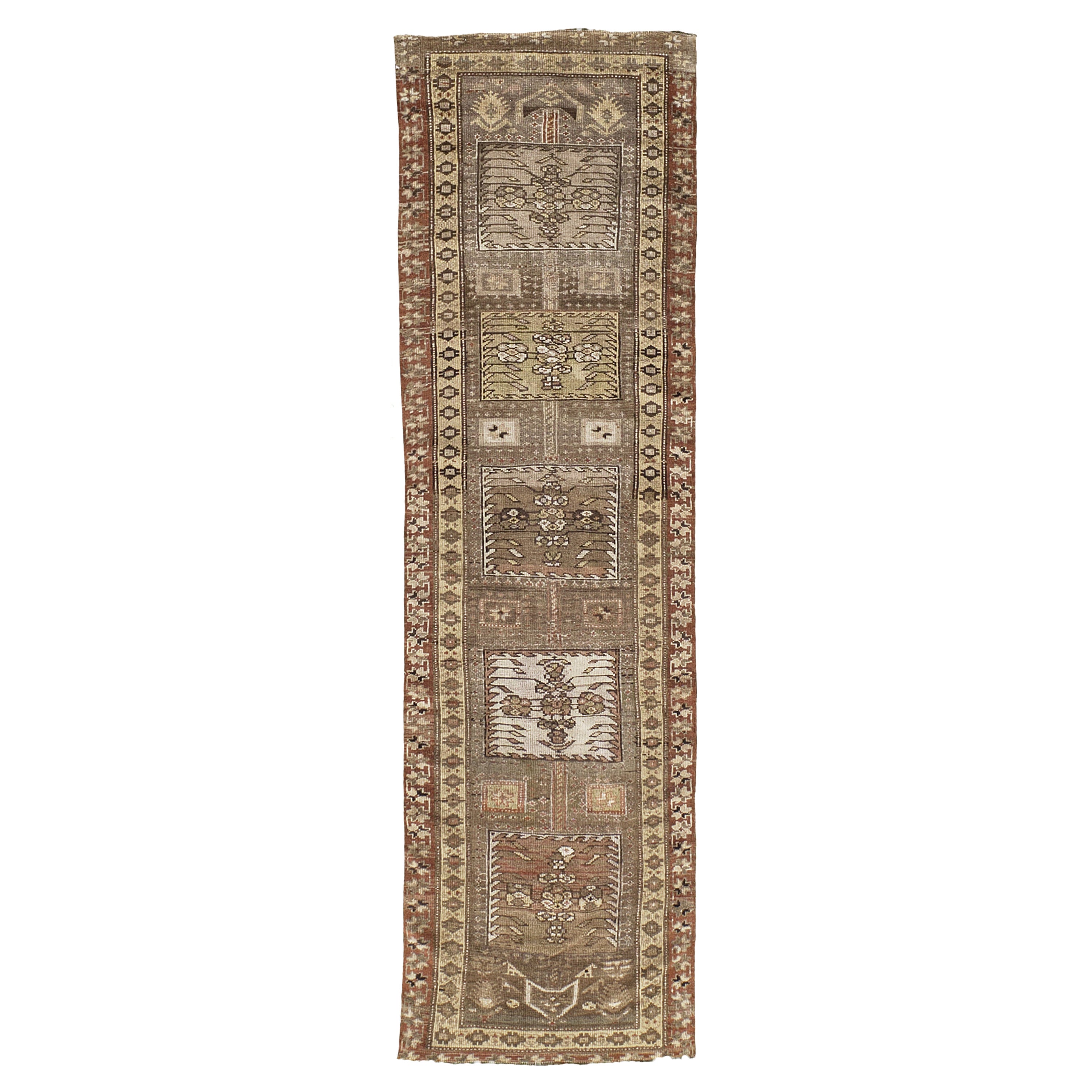 Tapis de couloir persan kurde ancien en vente