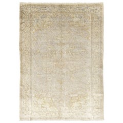 Ancien tapis de soie turc Sivas