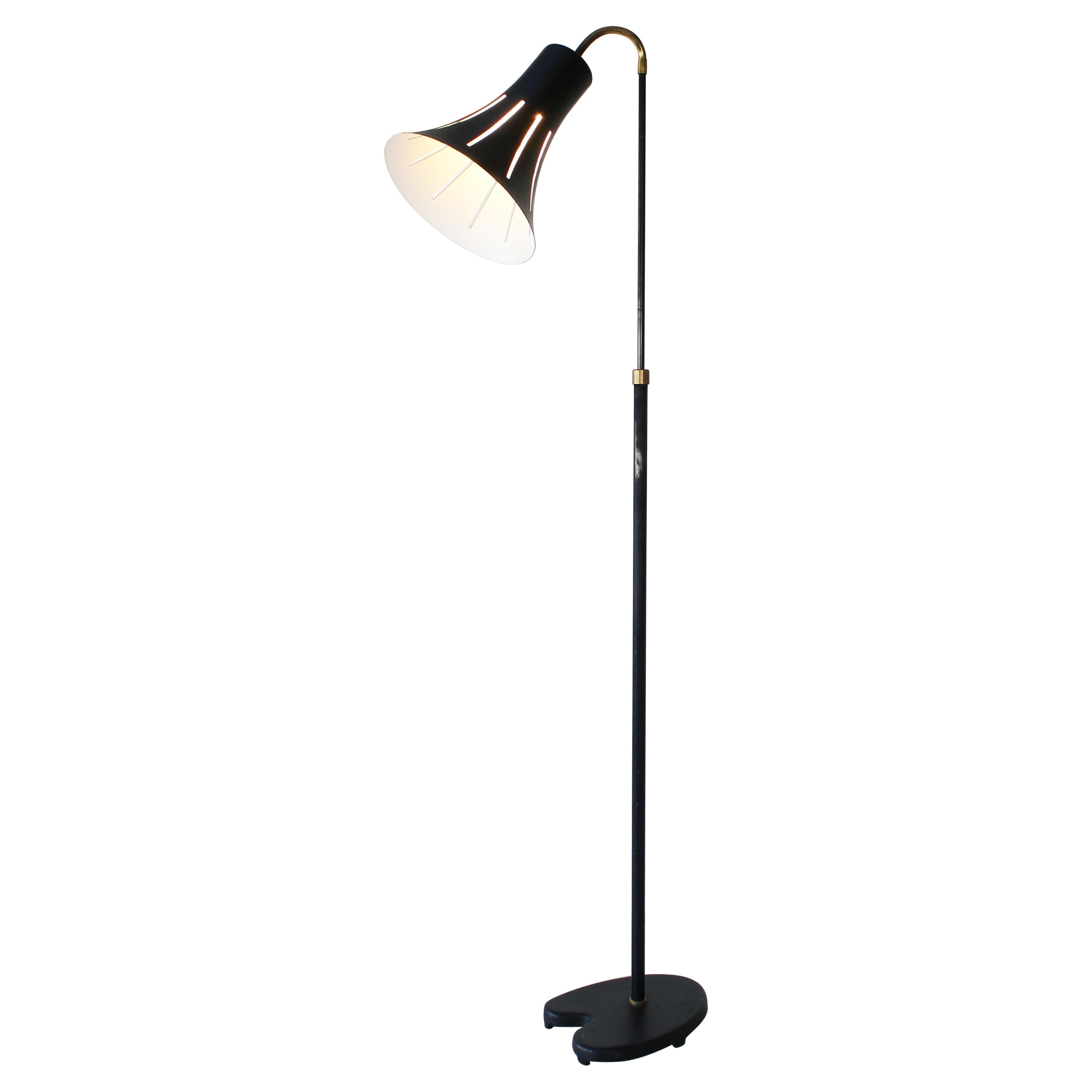 Danish 70s floor lamp For Sale