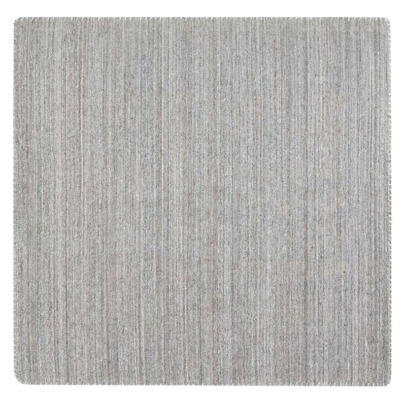 Bauer Kollektion Moderner grauer Teppich mit Muster-Less von Doris Leslie Blau im Angebot