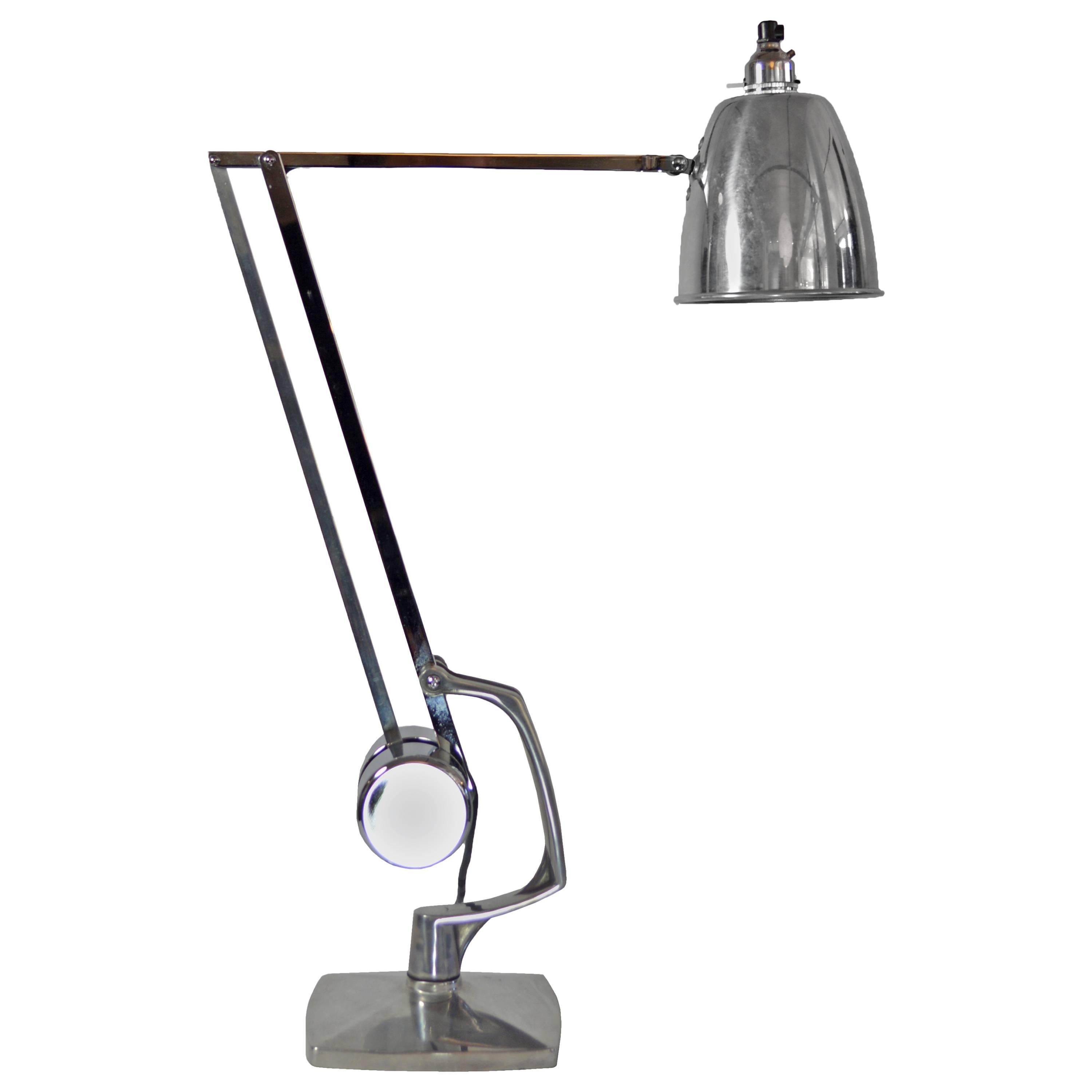 Hadrill & Horstman Counterbalance Table Lamp For Sale