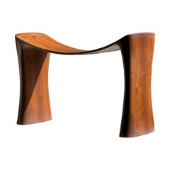 Tabouret tribal africain moderniste Evert Sodergren, signé