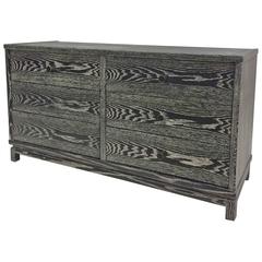 Handsome Ceruse Dresser by Kent Coffey