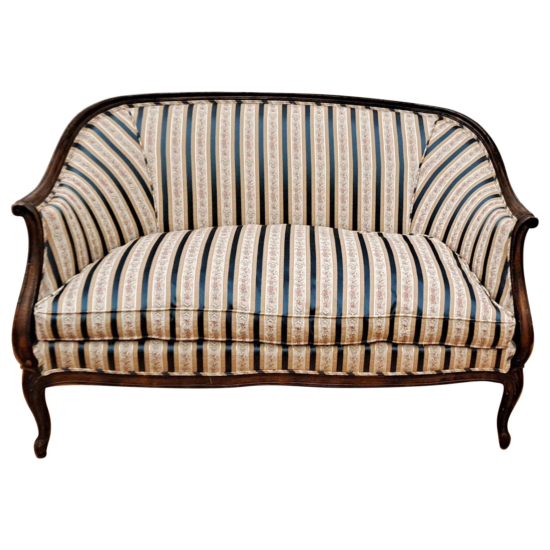 Sofa im französischen Provinzstil des frühen 20. Jahrhunderts  
