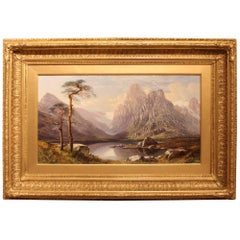 "Glacier, Saga Fjord" Oil Painting by Charles Pettitt
