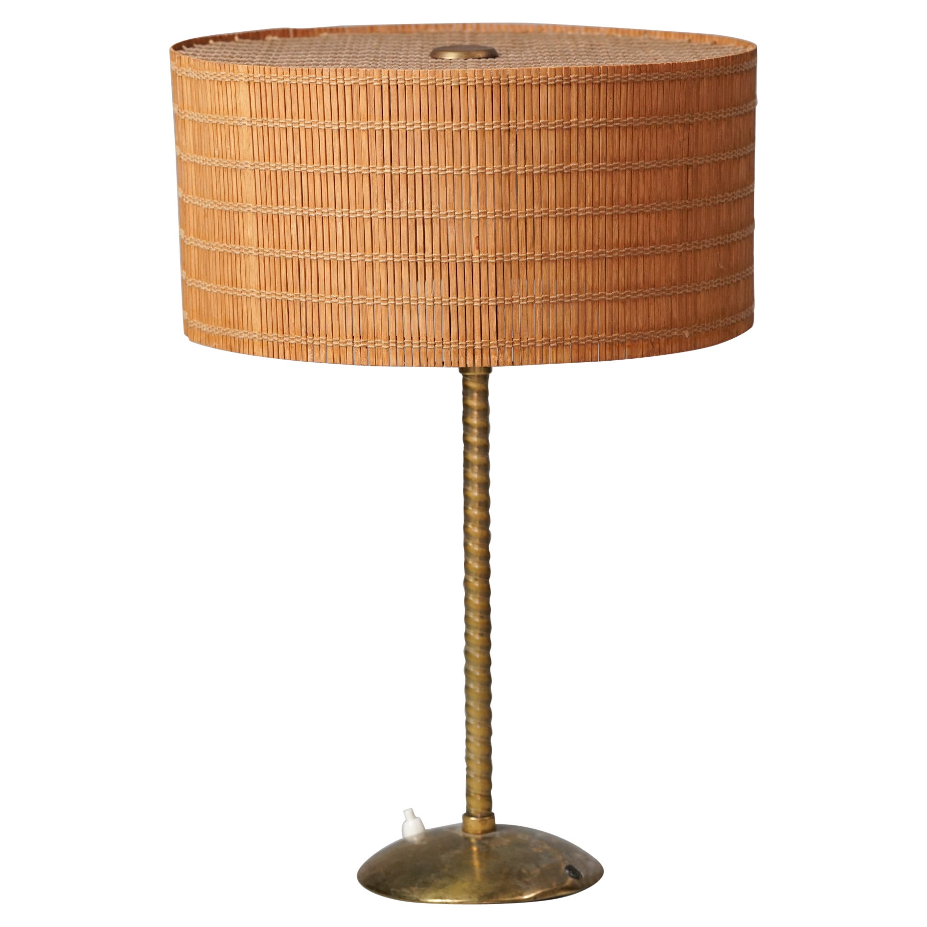 Rare Lisa Johansson-Pape Table Lamp, Orno Oy, 1940/1950s For Sale