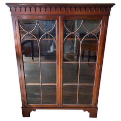19th Century Georgian Mahogany Glazed Bookcase