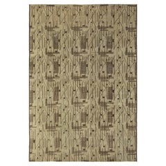 Midcentury Geometric European Rug