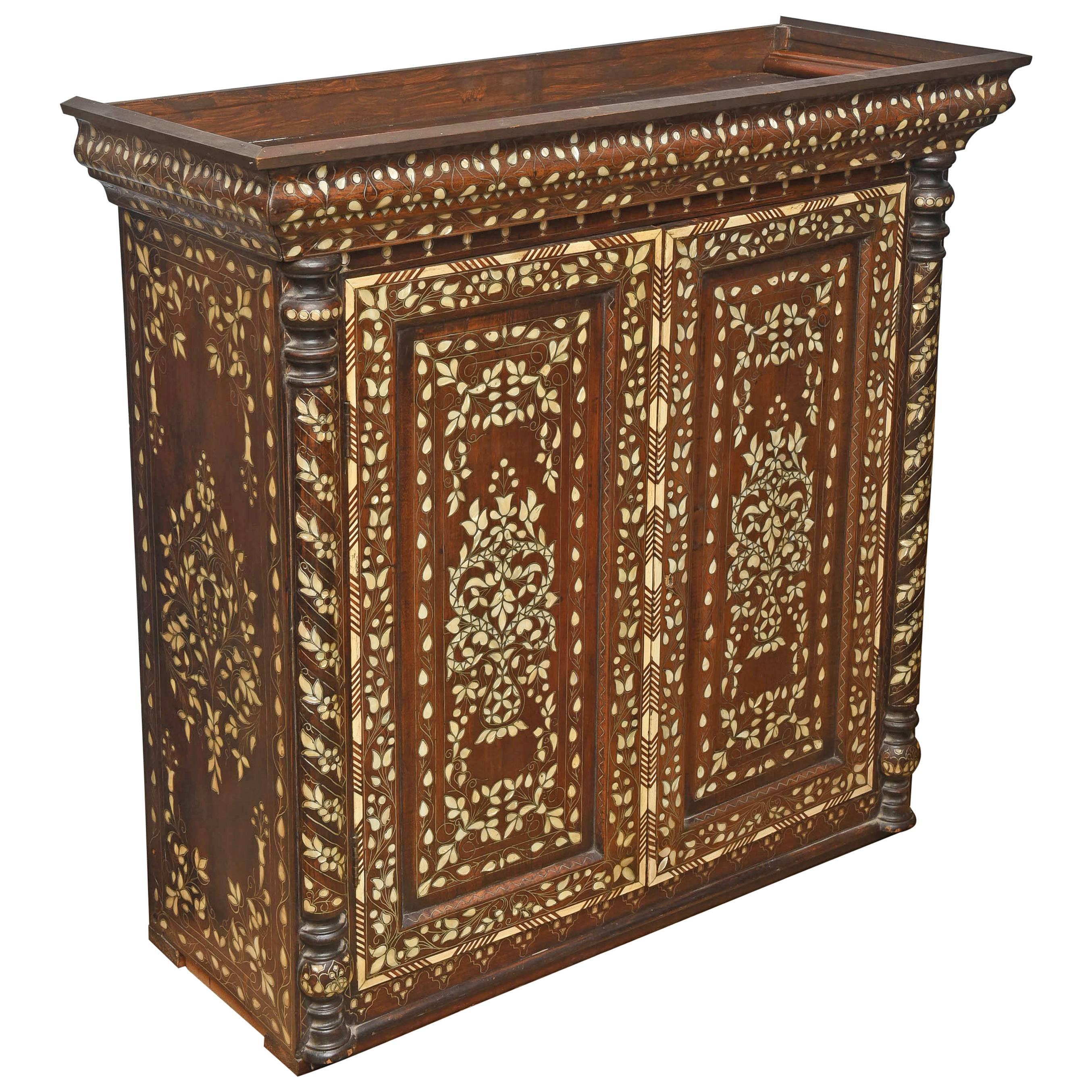 Syrian Mother-of-Pearl Cabinet