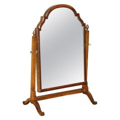 ANTIQUE ViCTORIAN TABLE TOP CHEVAL MIRROR FOR DRESSING TABLES AND DISPLAY