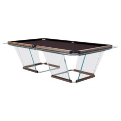 Teckell T1.3 Crystal 8-foot Pool Table en Wood Wood par Marc Sadler