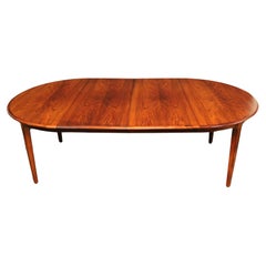 Danish Rosewood 4-Leaf Banquet Table by H. Kjærnulf for Sorø Møbelfabrik