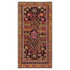 Vintage Midcentury Samarkand Handmade Wool Rug