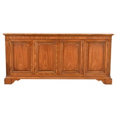 Vintage Kindel Furniture French Regency Louis Philippe Cherry Wood Sideboard, 1960s