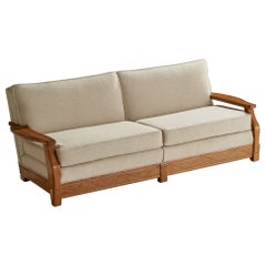 Used A. Brandt Ranch Oak, Sofa Fabric, Oak, USA, 1950s