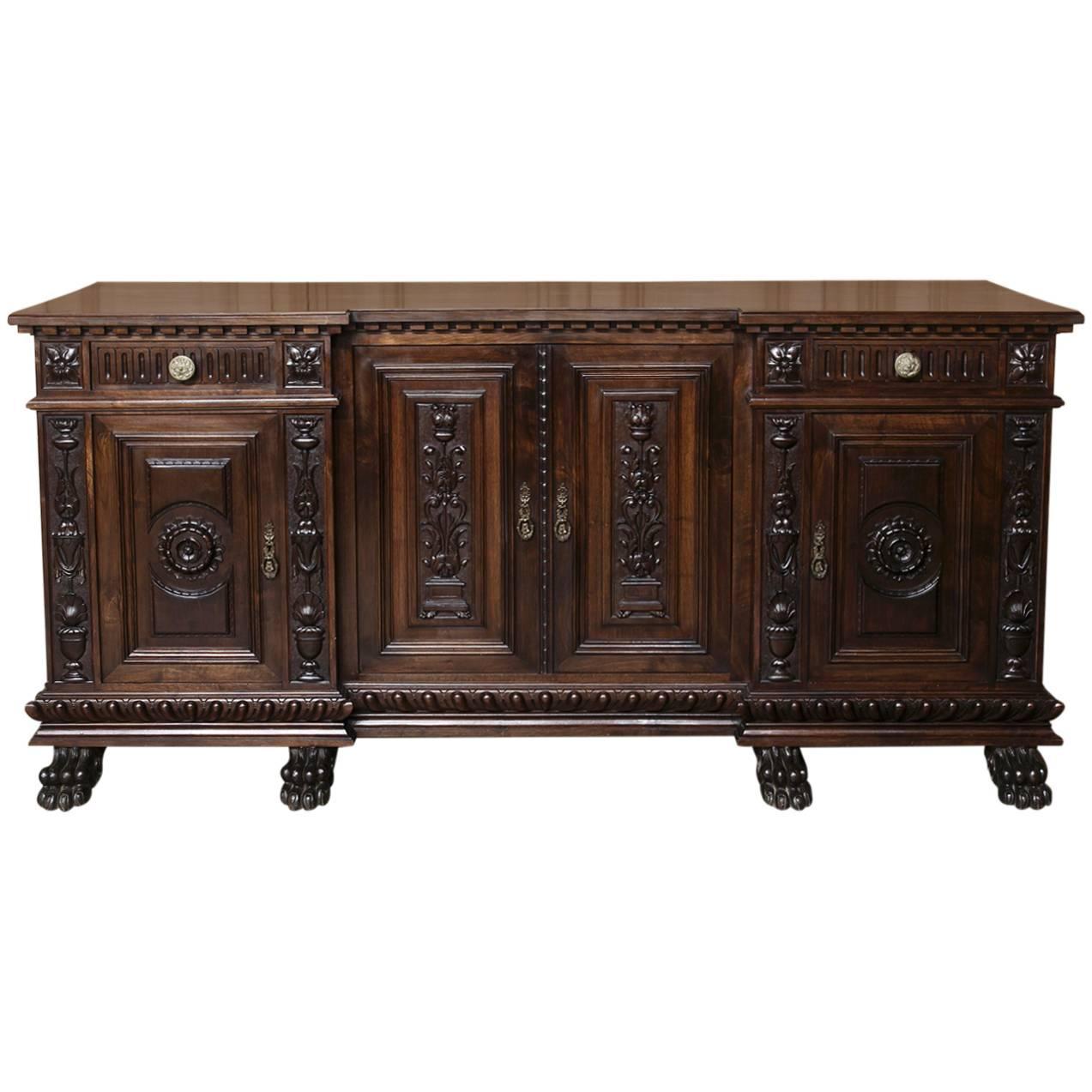 Antique Italian Renaissance Walnut Buffet at 1stdibs