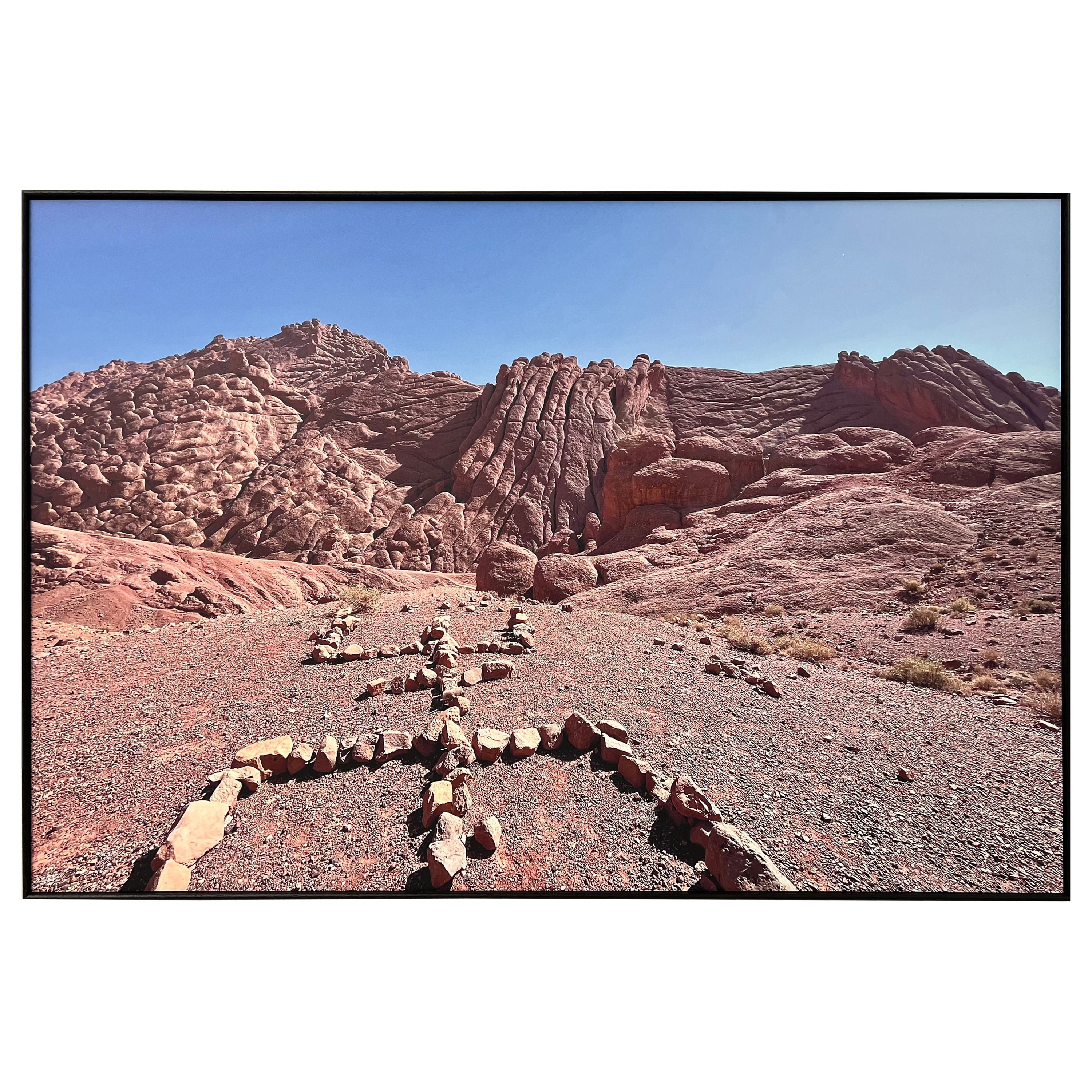 Wandfotografie. Marokko, Hoch Atlas, Februar 2024 im Angebot