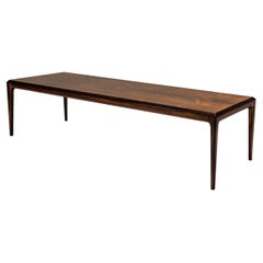 Vintage Coffee Table by Johannes Andersen in Rosewood for Silkeborg Møbelfabrik, Denmark