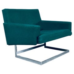 Vintage 1960's Midcentury Modern Belgian Design Floating Lounge Chair