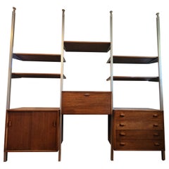 Vintage 3 bay Omni Wall Unit by George Nelson