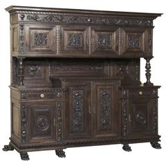 Antique Italian Renaissance Walnut Buffet