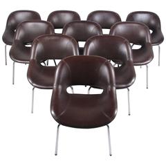 Set of Mid-Century Modern Saarinen Style Conference Chairs
