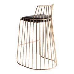 Taburete con respaldo Velo de Novia by Phase Design