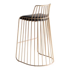 Tabouret de comptoir avec dossier Bride's Veil par Phase Design