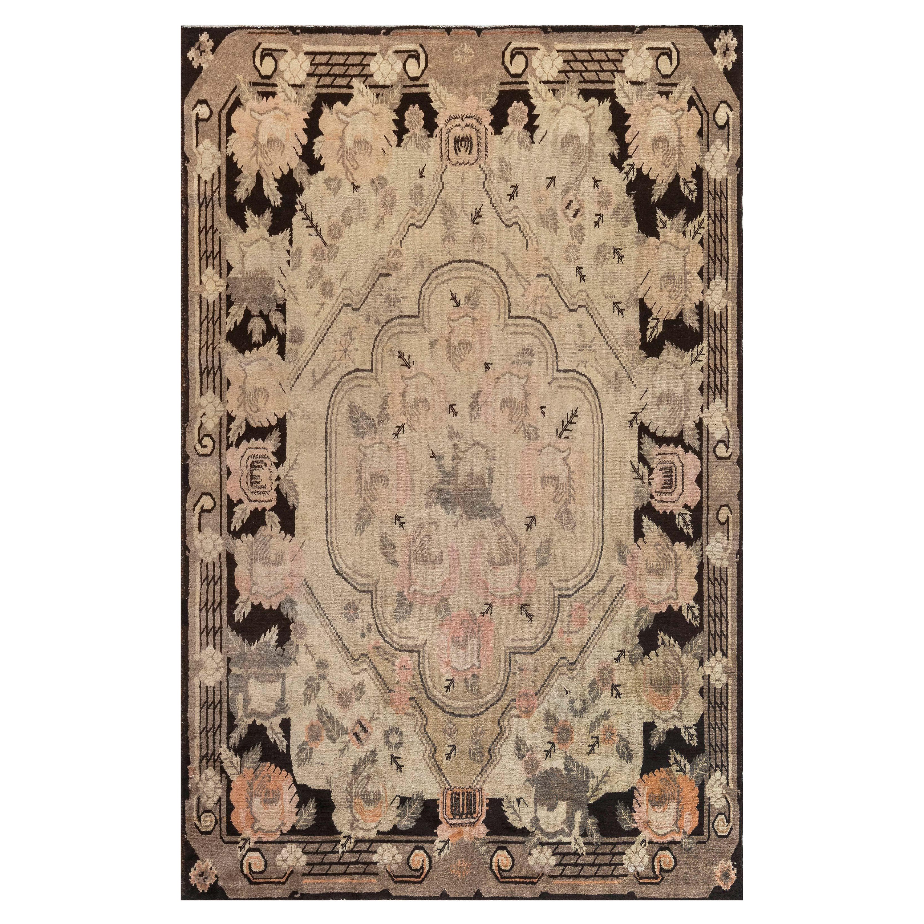 Early 20th Century Samarkand 'Khotan' Carpet For Sale