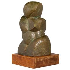 Bronze Cubist Torso by Marie Zoe Greene-Mercier