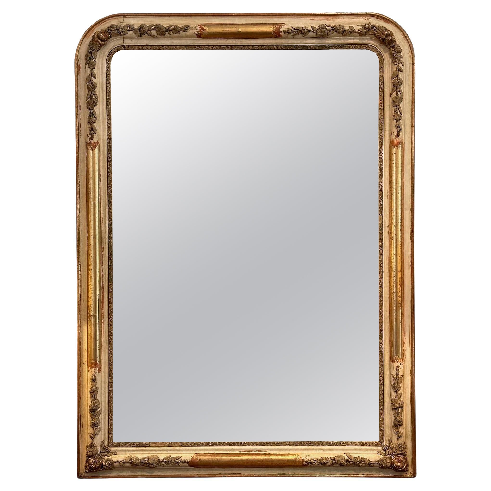 Mid 19th Century Louis Phillippe Napoleon III Mirror For Sale