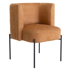 Capper Side Chair With Metal Base by Phase Design