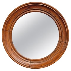 Rather Large Round Framed Mirror