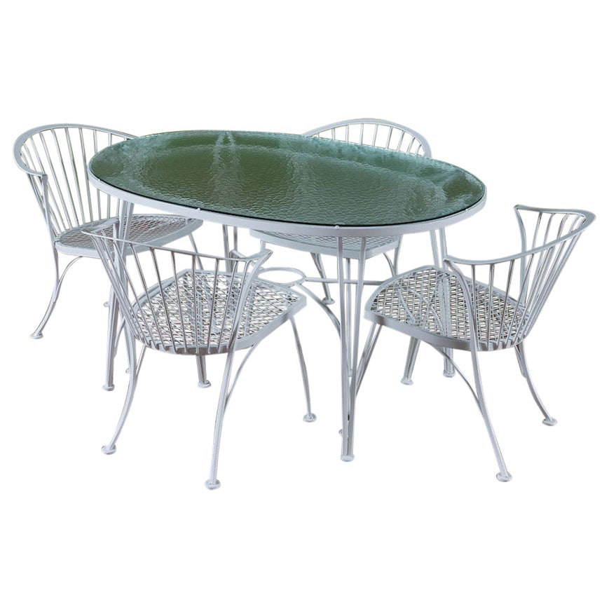 Russell Woodard Pinecrest Patio Dining Set For Sale