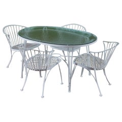 Used Russell Woodard Pinecrest Patio Dining Set