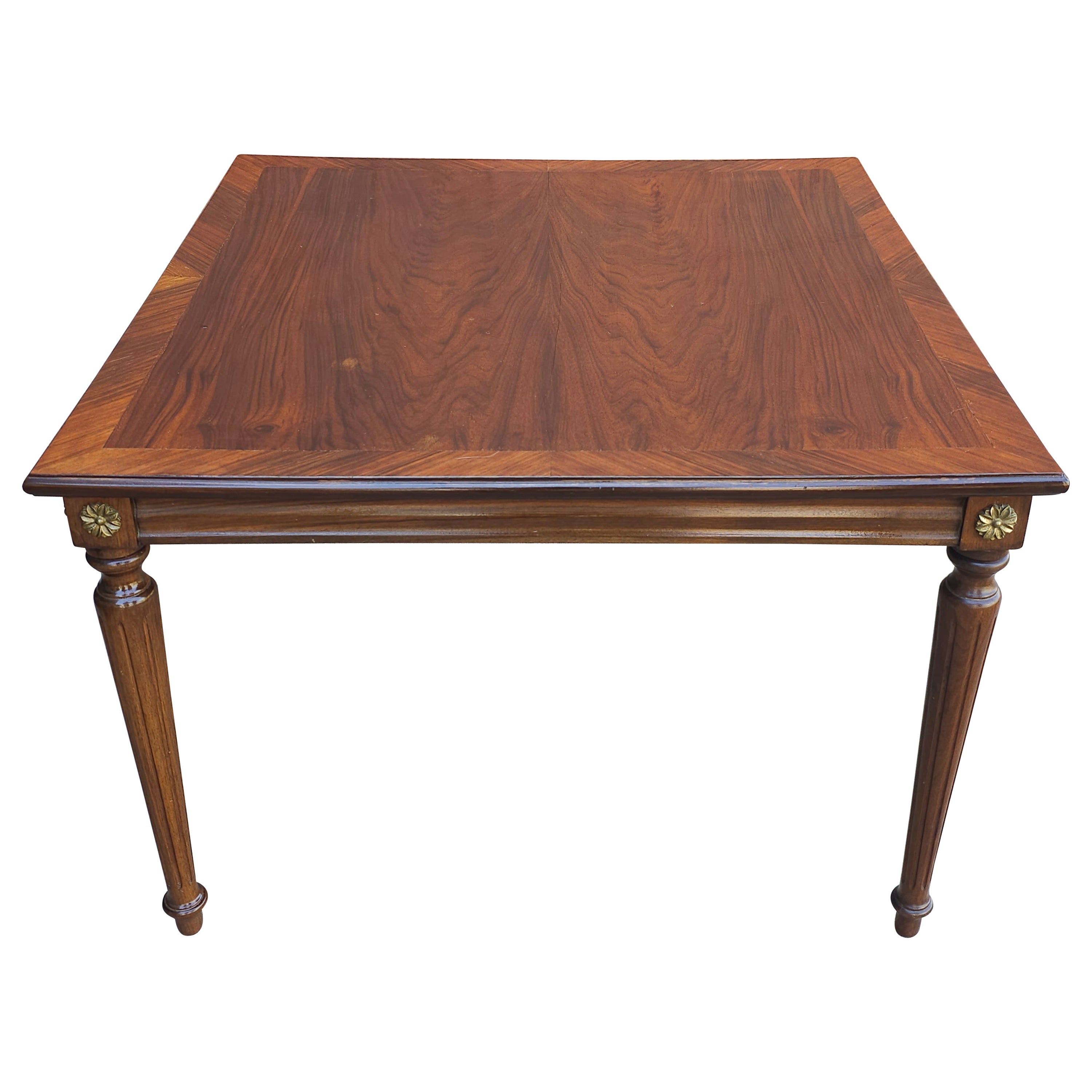 Table basse en acajou de style géorgien du 20e siècle en vente