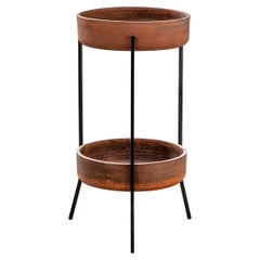 Used 20th Century Franco Campo & Carlo Graffi Home Planters in Terracotta and Metal