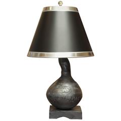 Custom Designed Pottery Table Lamp