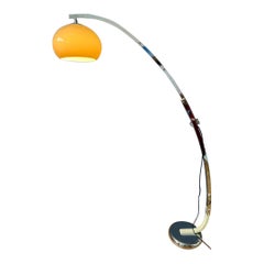 Retro Hustadt Leuchten Mushroom Arc Floor Lamp, 1970s