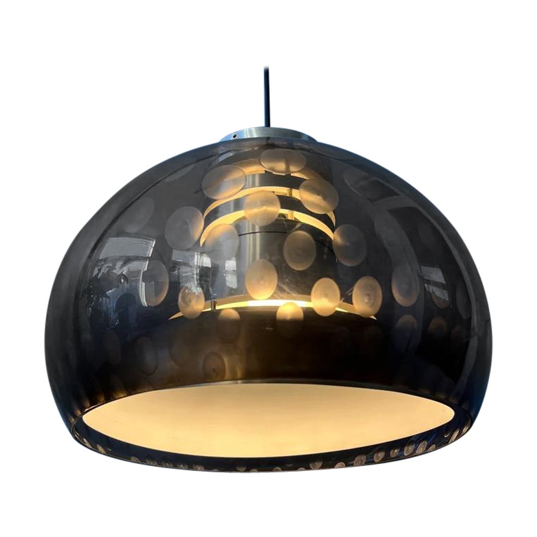 Lampe suspendue champignon de l'ère spatiale Herda, 1970