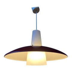 Lampe suspendue de style danois de Louis Kalff pour Philips, 1970