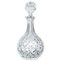 Used Crystal Glass Carafe, 20th Century, 28 cm