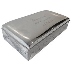 Retro "Dynasty" 100th Episode Silver Plated Table Box