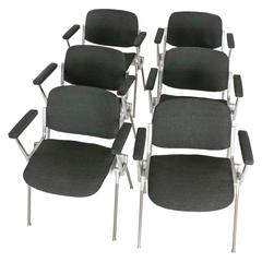 Seat of Six Chairs by Giancarlo Piretti