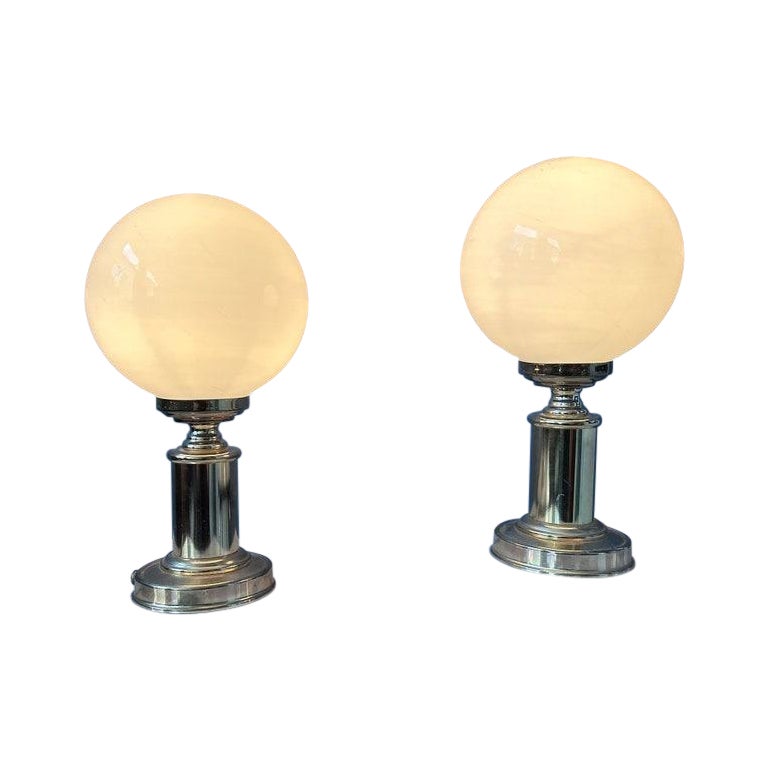 Mid Century Hollywood Regency Table Lamps (2), 1970s