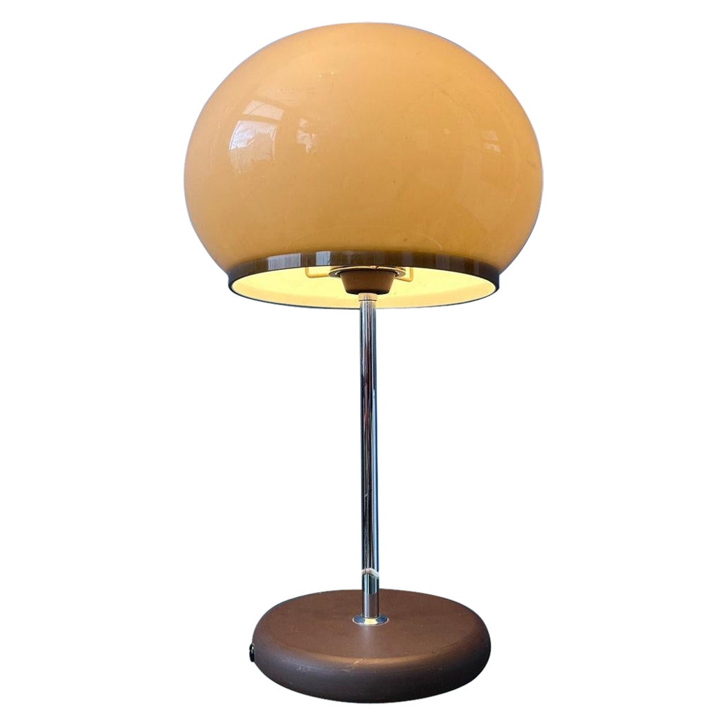 Mid Century Dijkstra Space Age Mushroom Table Lamp, 1970s For Sale