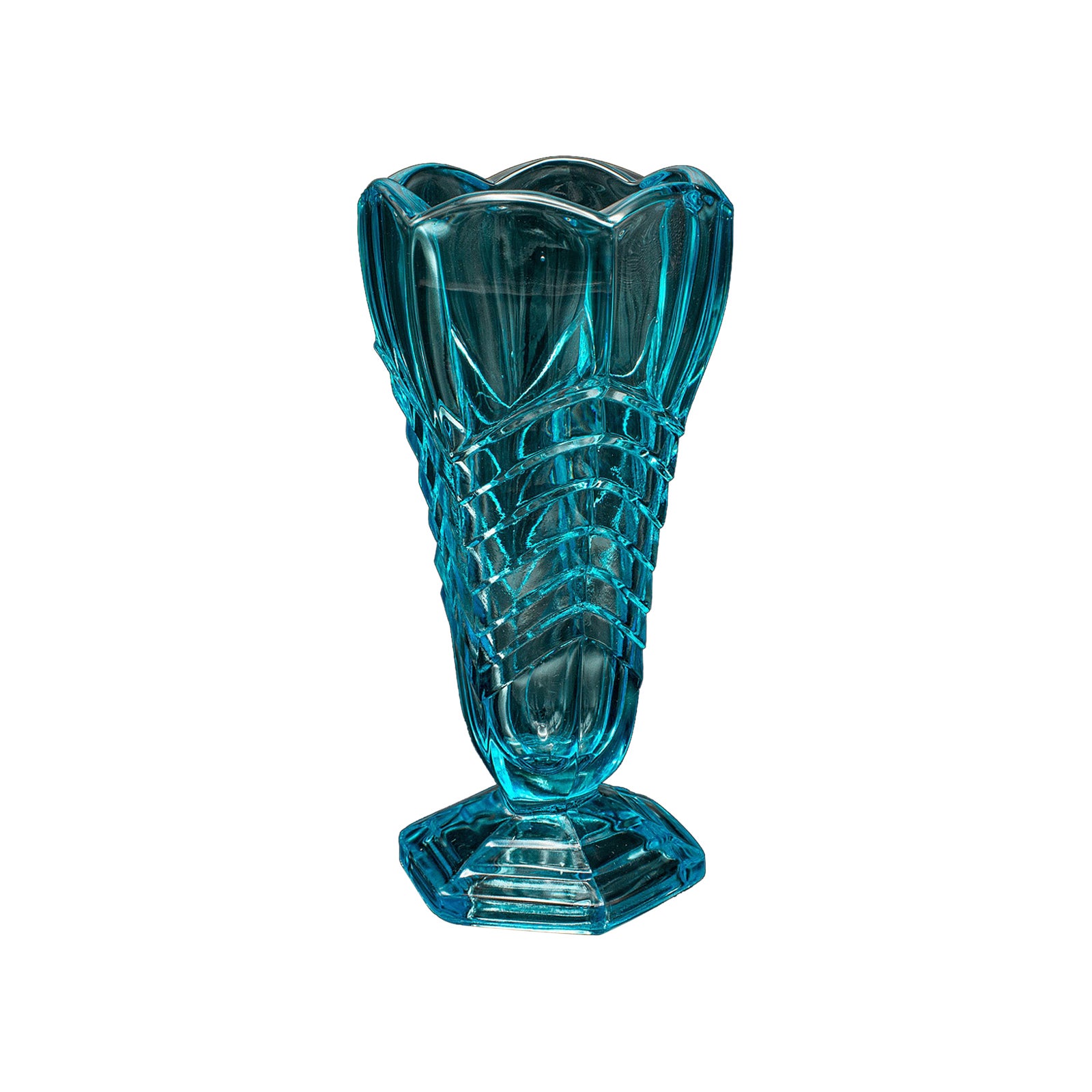 Vintage Sundae Cup, English, Decorative Dessert Glass, Art Deco, Circa 1930 For Sale