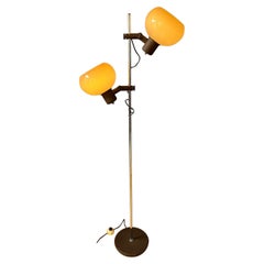 Vintage Herda Mushroom Floor Lamp Space Age Guzzini Style Standing Light, 1970s