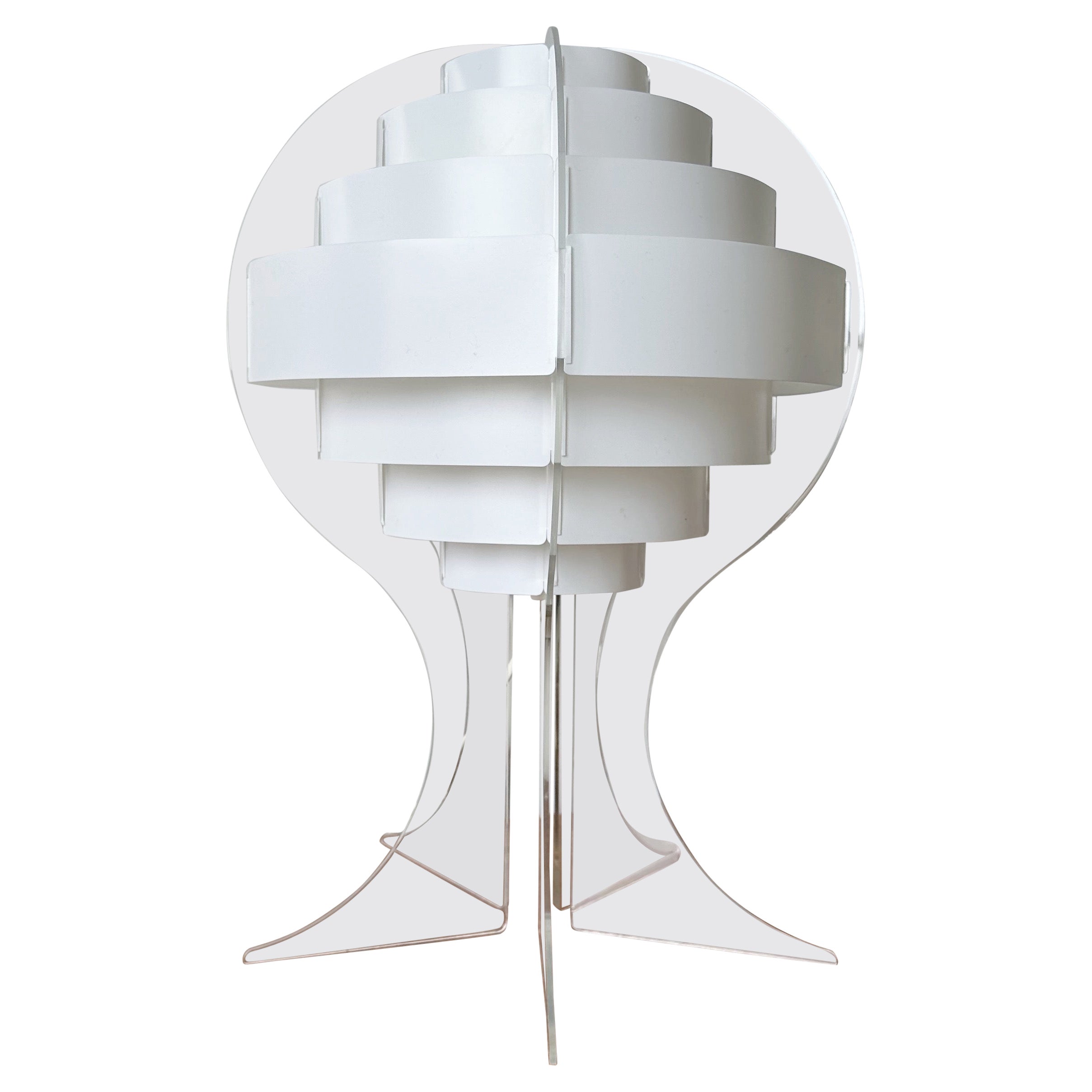 Lakene Strips Table Lamp by Flemming Brylle & Preben Jacobsen for IKEA
