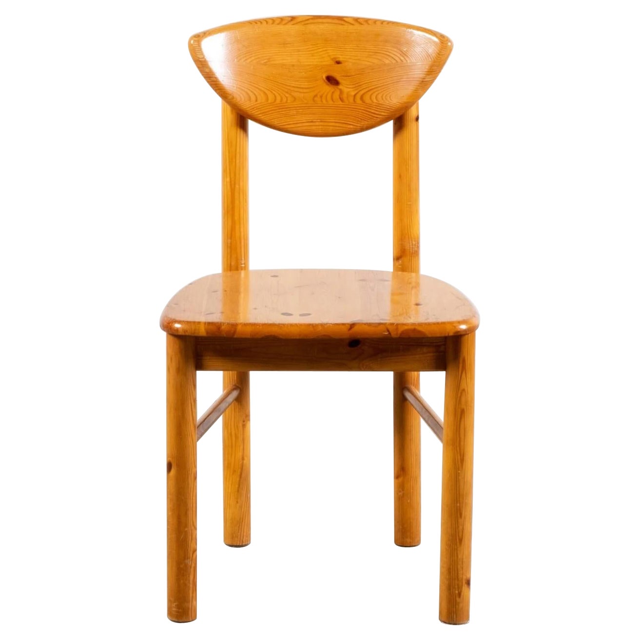 Solid Pine Side Chair by Rainer Daumiller for Hirtshals Savvaerk For Sale